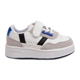 Scarpe sportive classiche da bambino Bianche e Blu Marlin bianca