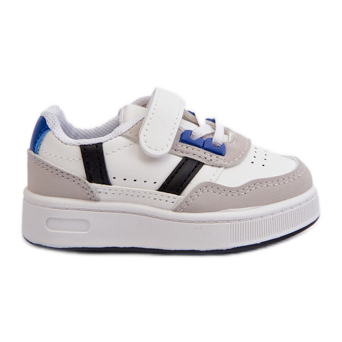 Scarpe sportive classiche da bambino Bianche e Blu Marlin bianca