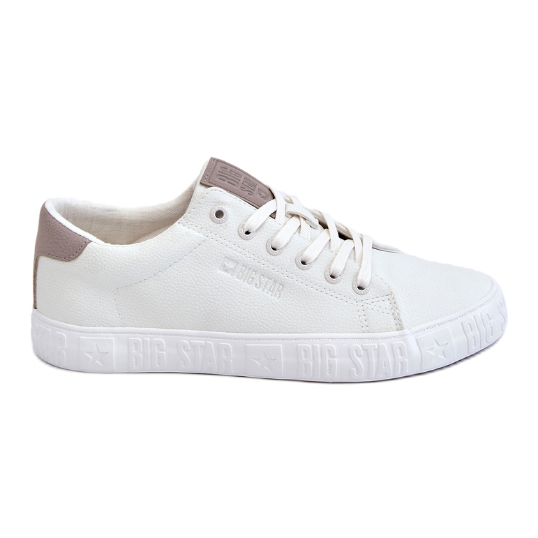 Sneakers Big Star da uomo LL174131 Bianche bianca