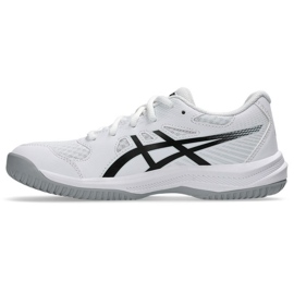 Scarpe da pallavolo Asics Upcourt 6 Gs Jr 1074A045 101 bianco