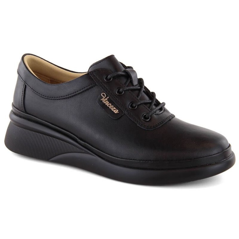 Scarpe Vinceza W JAN314A in pelle nera nero