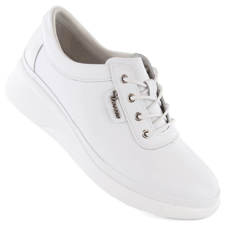 Scarpe Vinceza W JAN314B in pelle bianca
