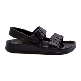 Infradito leggere da bambino con fibbie Big Star NN374541 Nero