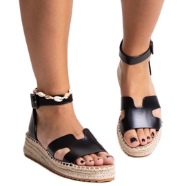 Sandali con zeppa Laurencia neri nero