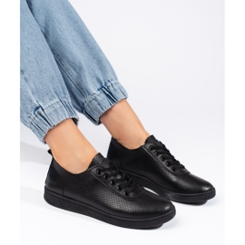 Seastar Scarpe stringate nere da donna nero