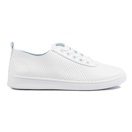 Classiche sneakers bianche da donna bianca