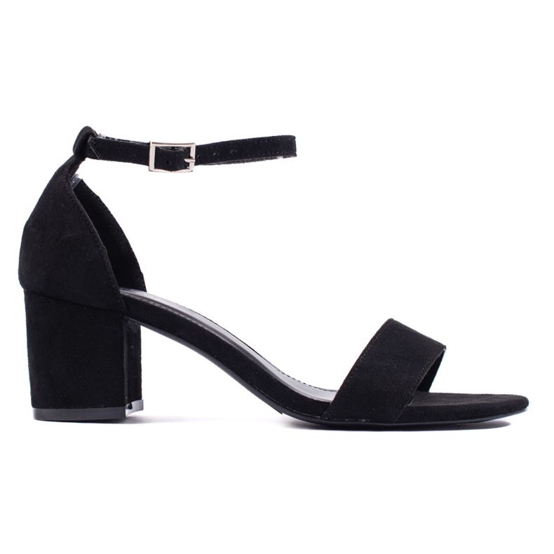 Seastar Sandali tacco alto in camoscio nero