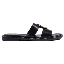 Classiche infradito da donna nere nero