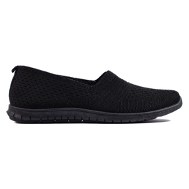 Scarpe slip-on sportive nere nero