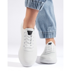 Seastar Scarpe stringate da donna bianche traforate bianco