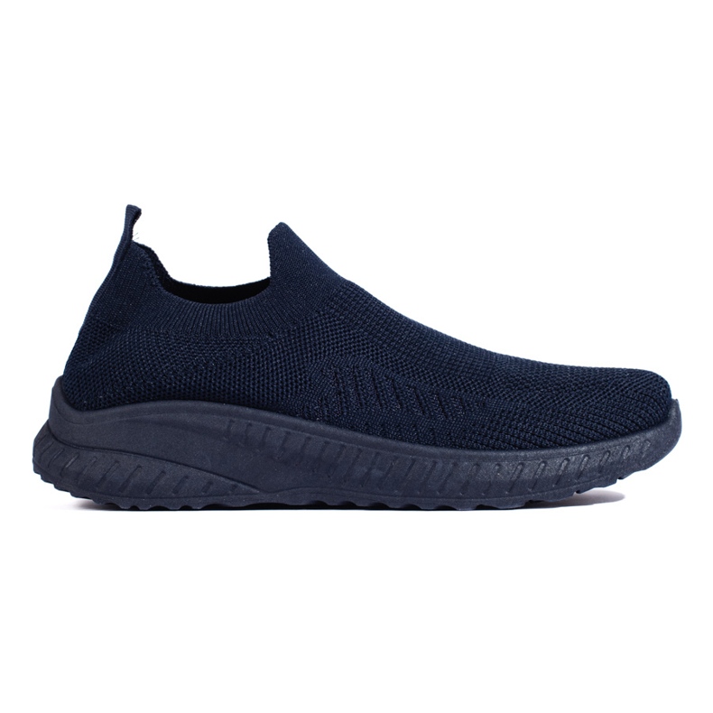 Scarpe sportive slip-on da donna, colore blu navy