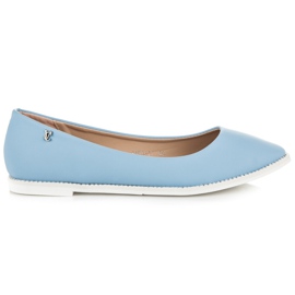 Vices Ballerina Blu Con Cristalli