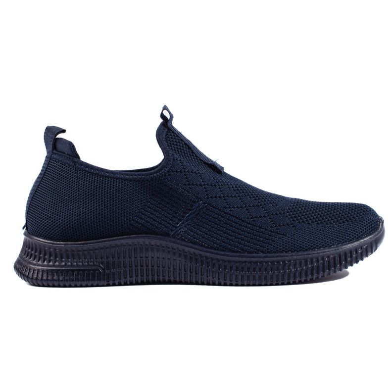 Scarpe sportive slip-on da donna di colore blu navy