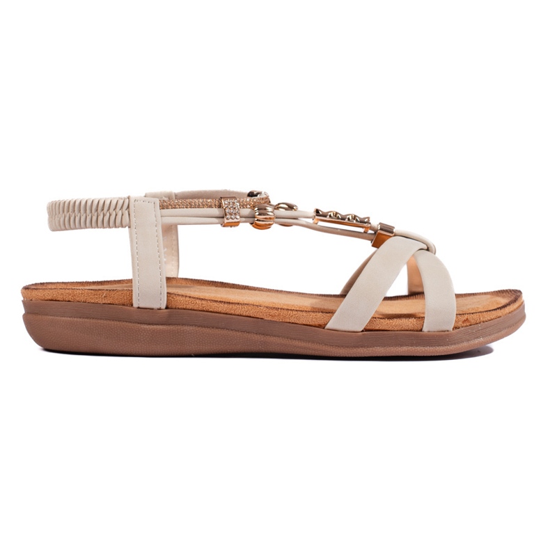 Sandali beige da donna