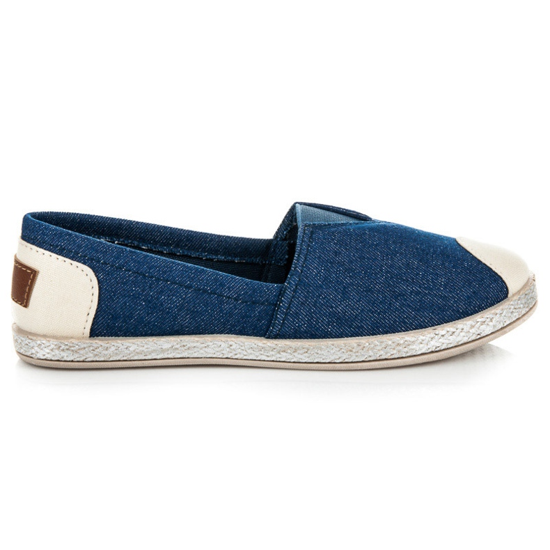 Mtt Sport Espadrillas di jeans blu