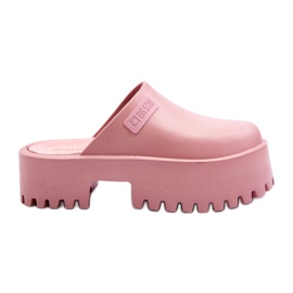 Infradito da donna su suola massiccia Big Star NN274020 Rosa