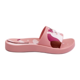 Infradito da ragazza con unicorno 83474 Ipanema Urban V Slide Kids Pink rosa