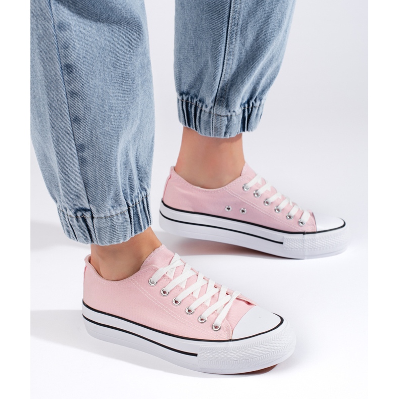 Sneakers rosa da donna