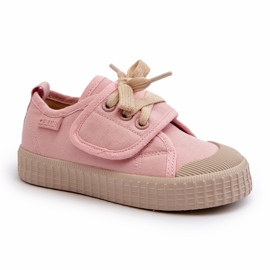 Sneakers da bambino HI-POLY System Big Star NN374019 Rosa