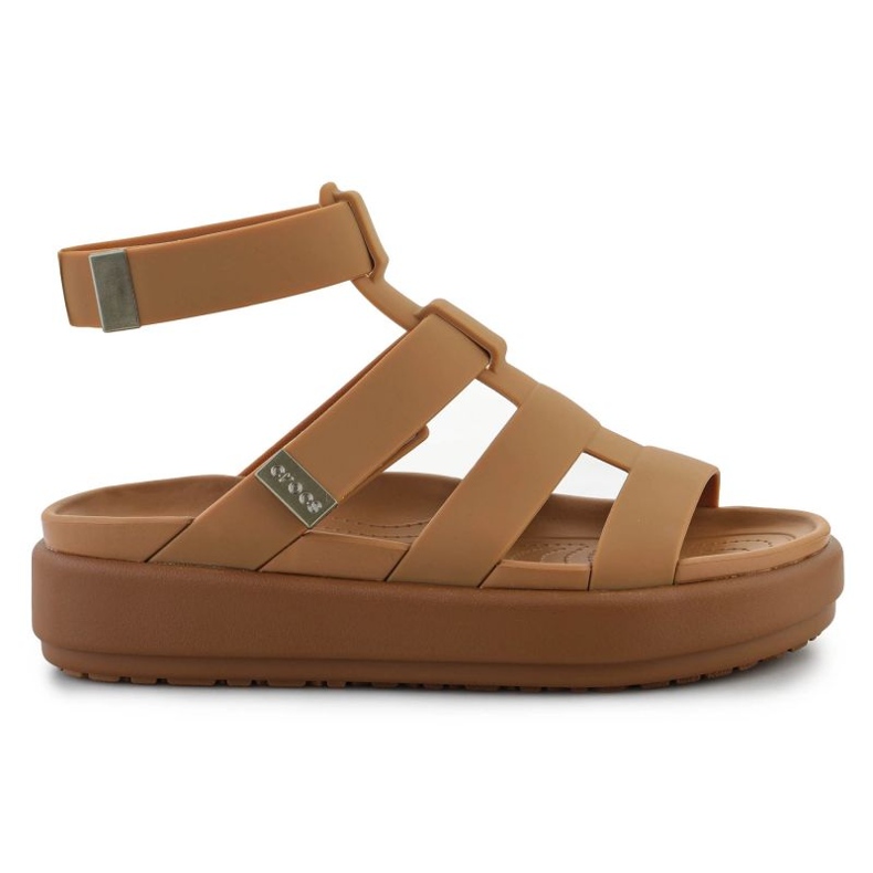 Crocs Brooklyn sandali gladiatore di lusso 209557-2U3 marrone