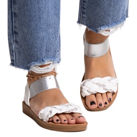 Sandali Aldona bianchi bianco