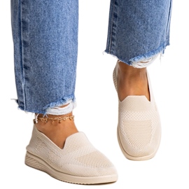 Sneaker slip-on Abadly beige