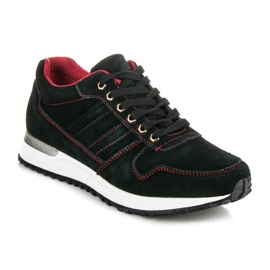 Mazaro Scarpe sportive in pelle nero