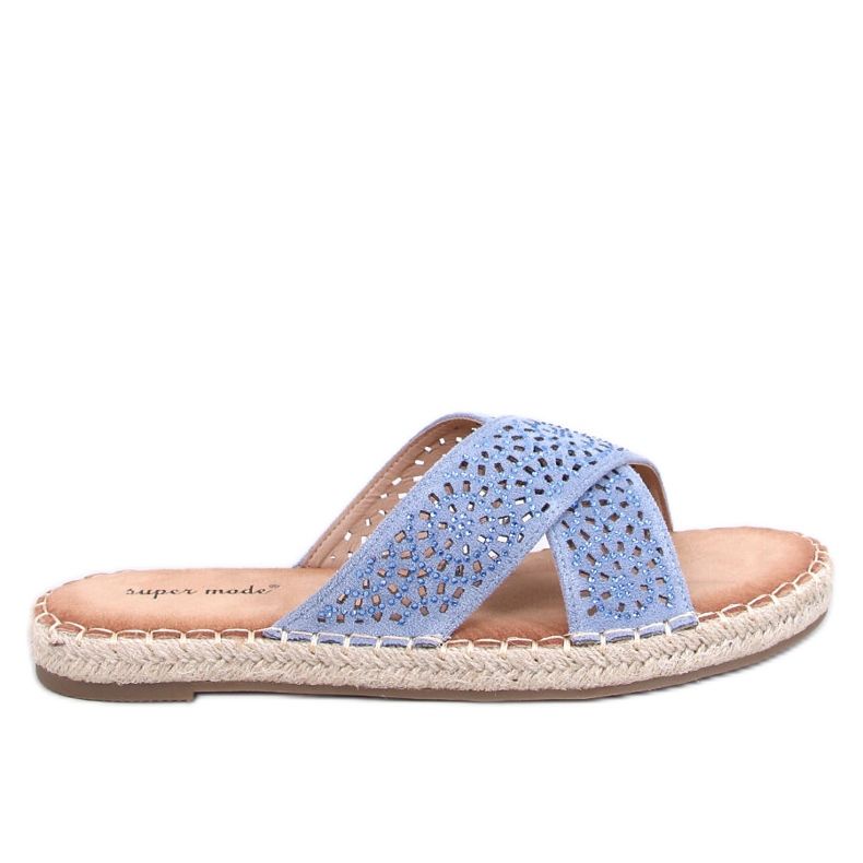 Bakou Infradito espadrillas da donna di colore blu