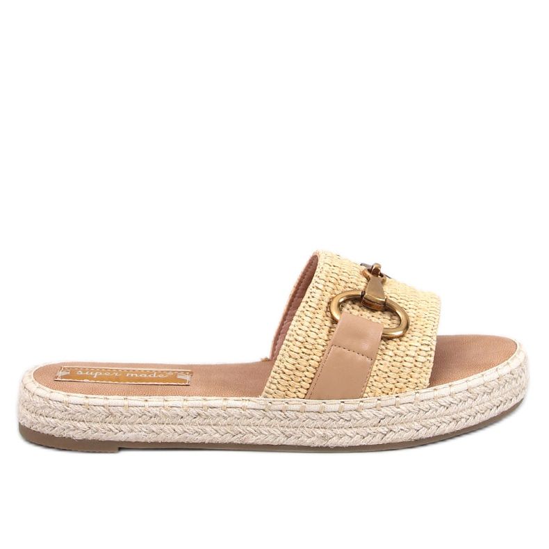 Infradito espadrillas Maters color kaki beige