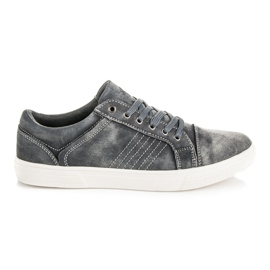 Mazaro Scarpe da uomo grigie grigio