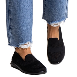 Sneaker nere di Rahim con suola in schiuma nero
