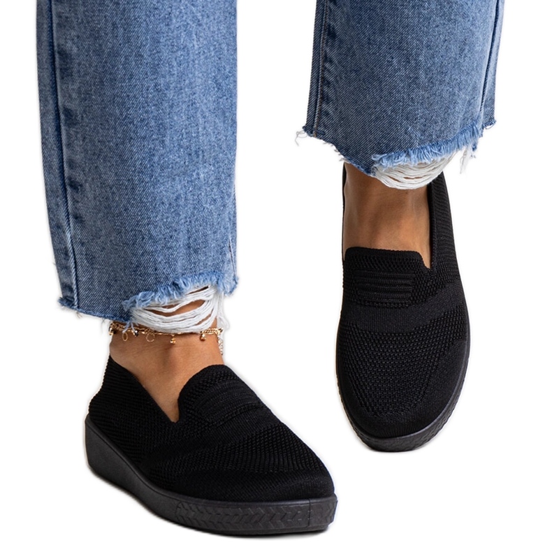 Sneakers slip-on Mikaila nere nero