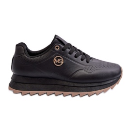 Sneakers Platform da Donna Nera Rottiana nero