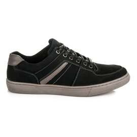 Sneakers mazaro stringate nero