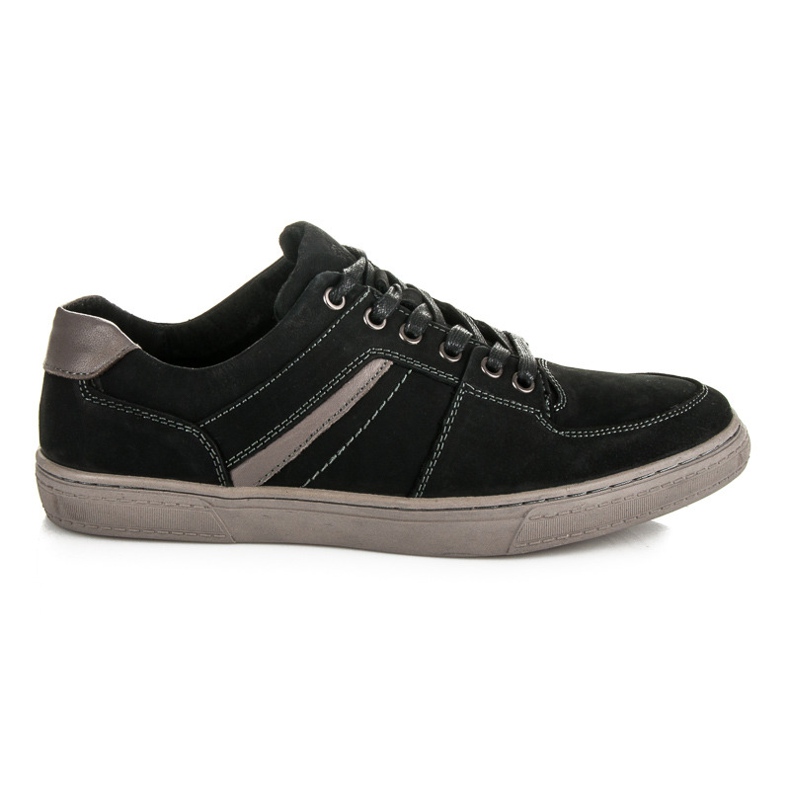 Sneakers mazaro stringate nero