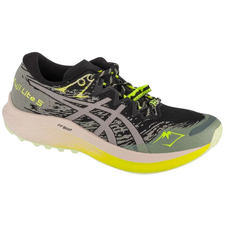Scarpe da corsa Asics Fuji Lite 5 1012B690-001 nero