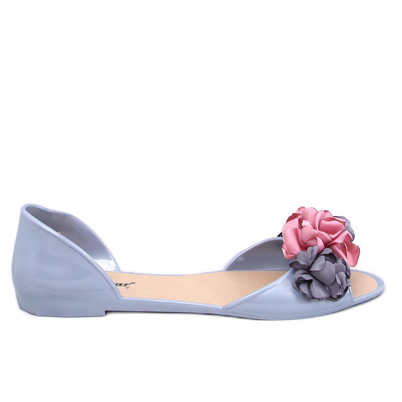 Melissa con fiori Carmil Grey grigio