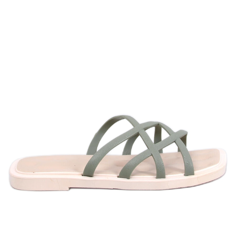 Infradito in gomma Gomis Khaki verde
