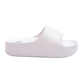 Infradito con piattaforma in schiuma Airaplea da donna, bianco