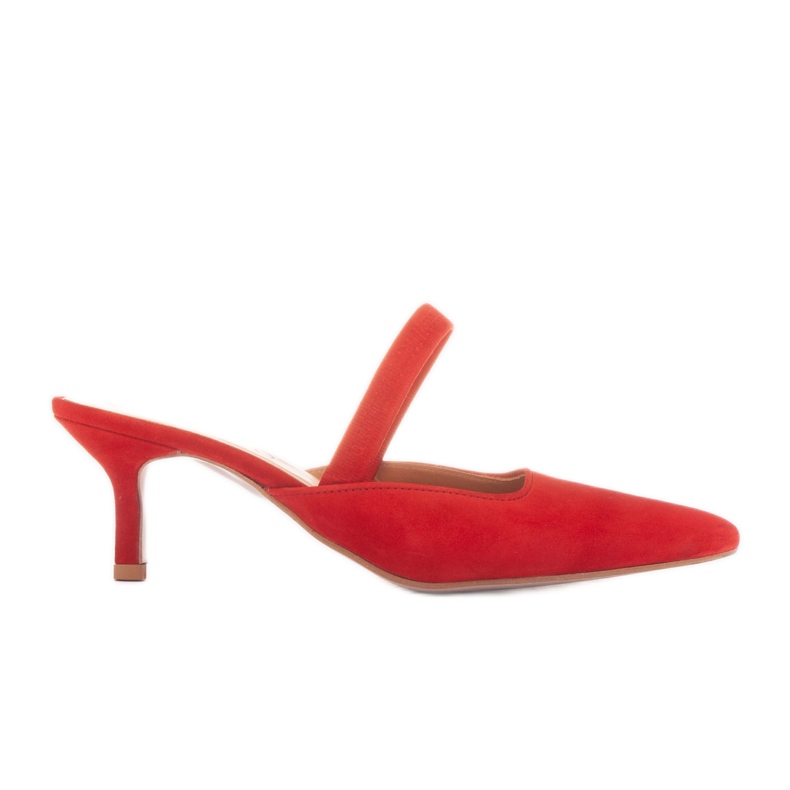 Marco Shoes Le infradito di Emilian rosso