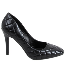 Tacchi alti da donna Modi Black trapuntati nero