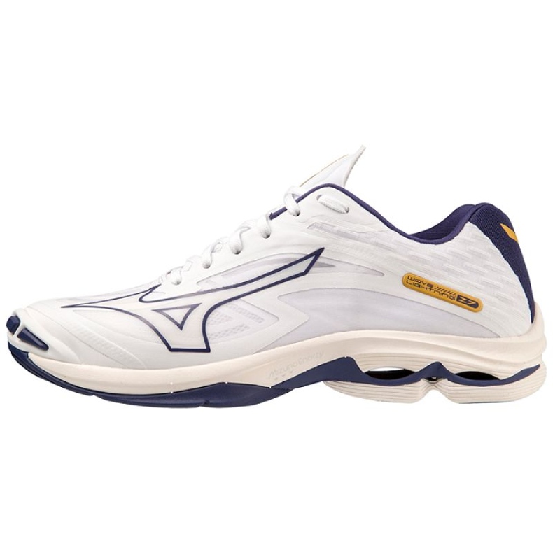 Scarpe da pallavolo Mizuno Wave Lightning Z7 V1GA220043 bianca