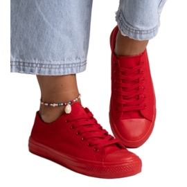 Affascinanti sneakers classiche Nudar rosso
