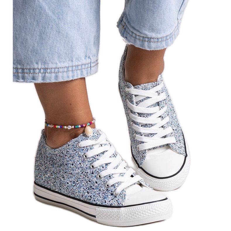 Bez marki Sneakers Jadwa blu lucido