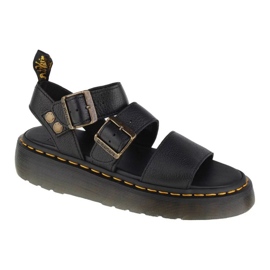 Dr. Martens Dottor sandali Martens Gryphon Quad Piattaforma W DM25720001 nero