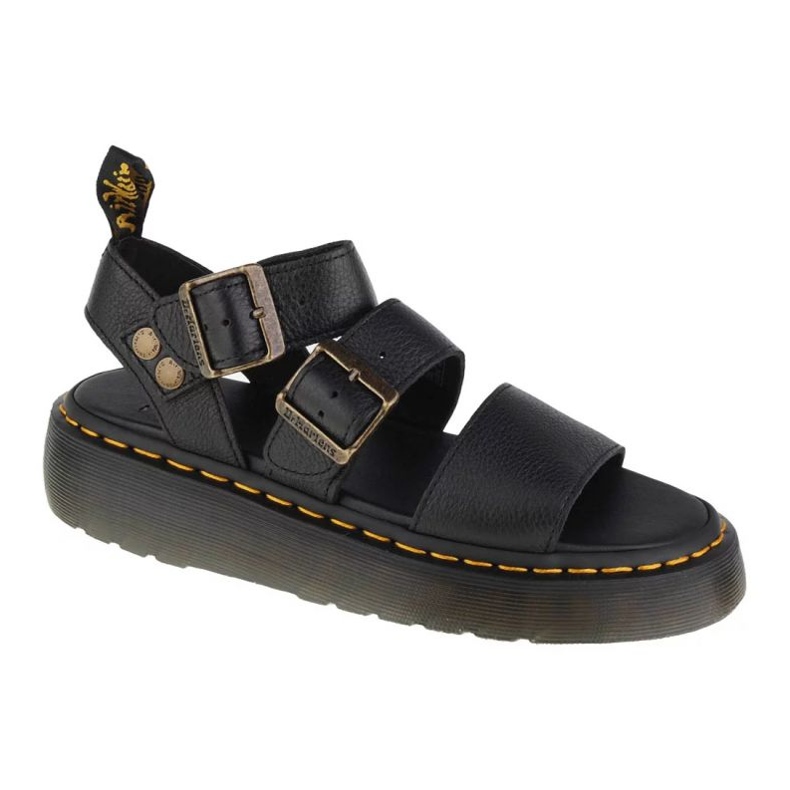Dr. Martens Dottor sandali Martens Gryphon Quad Piattaforma W DM25720001 nero