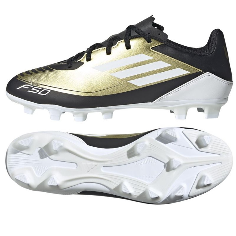 Scarpe Adidas F50 Club Messi FxG M IG9331 d'oro