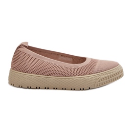 Sneakers Slip-on da Donna con Plateau Rosa Pimadea
