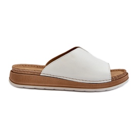 Comode Infradito da Donna Realizzate in Eco Pelle Inblu GS0003I1 Bianco