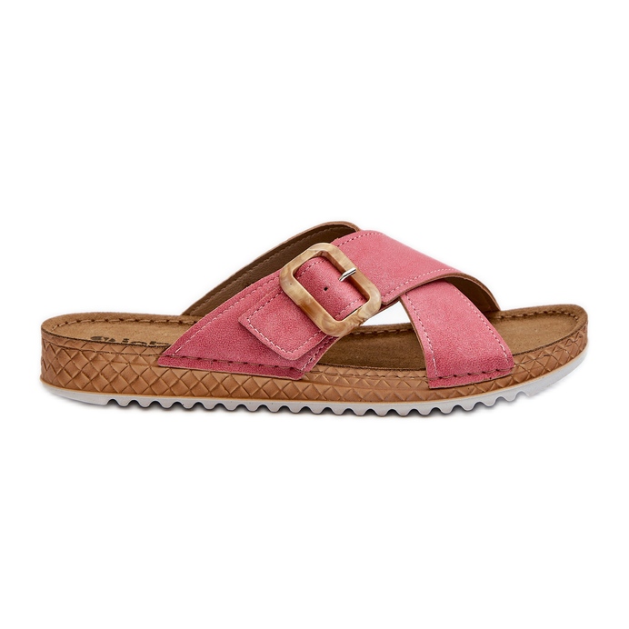 Comode Infradito da Donna Con Fibbia Inblu VO000012 Rosa